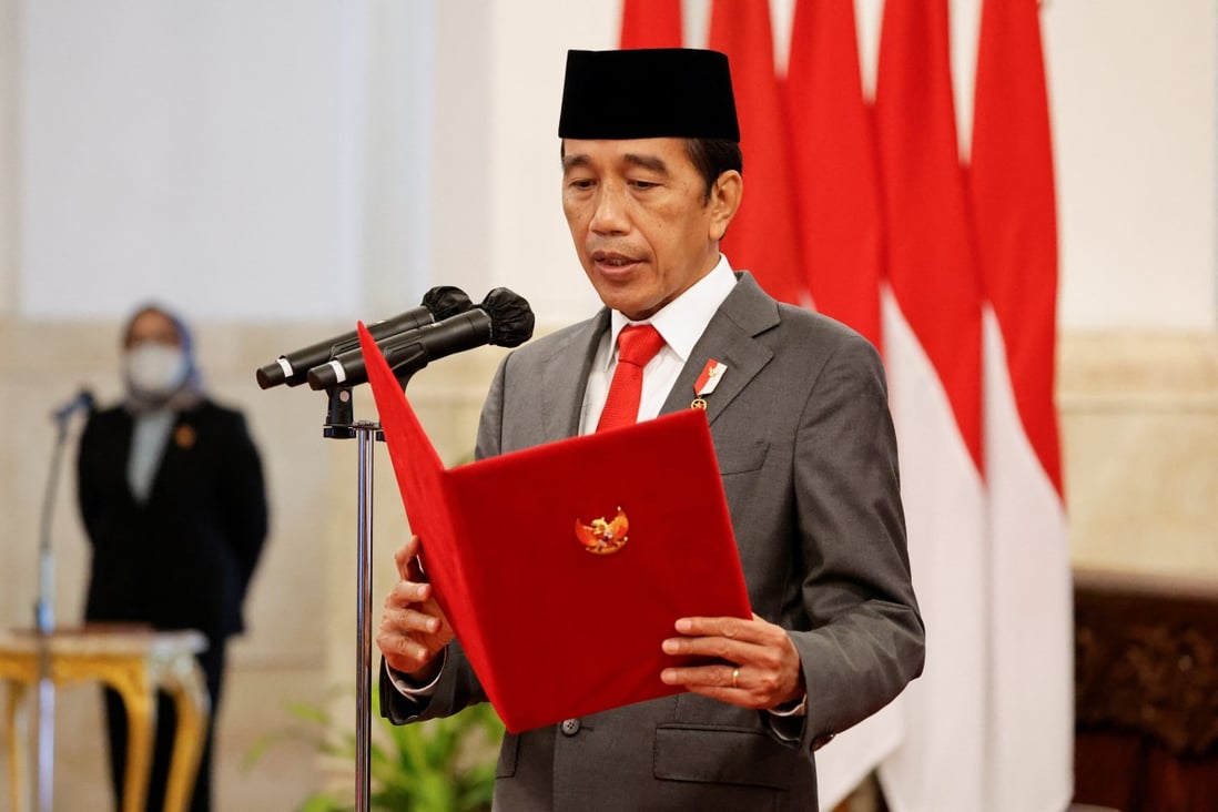 Jokowi will leave the presidency in 2024 after two terms. Photo: Reuters