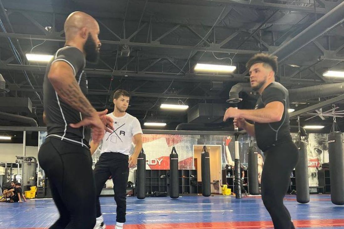 Demetrious Johnson (left) trains with his two-time opponent Henry Cejudo ahead of a high-stakes rematch with ONE Championship flyweight king Adriano Moraes. Photo: instagram/@henrycejudo