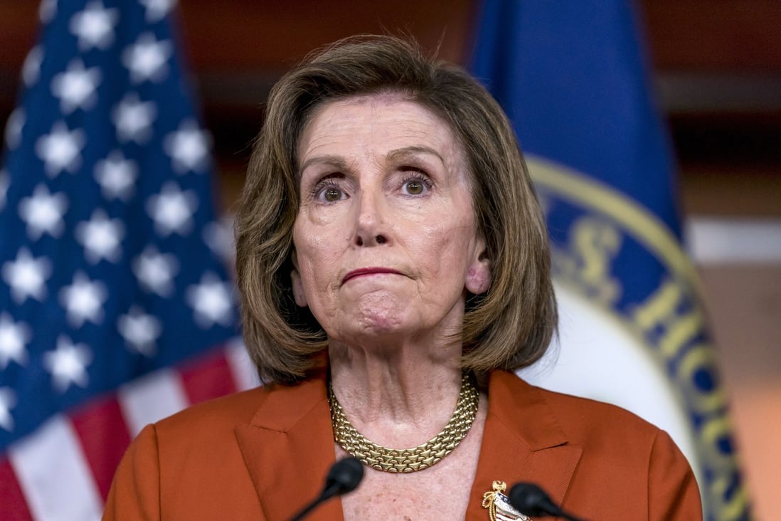 US House Speaker Nancy Pelosi is believed to be planning a trip to Taiwan, the first such visit by a high-ranking US official in 25 years. Photo: AP
