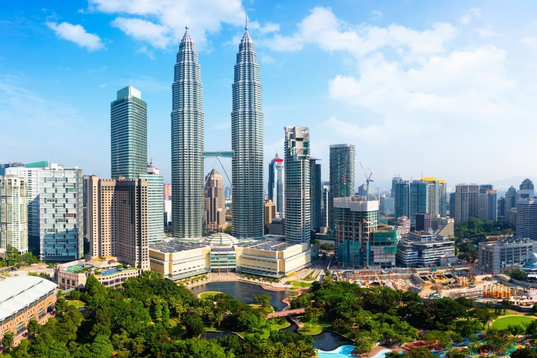 Malaysia’s landmark Petronas Twin Towers and other buildings are seen in Kuala Lumpur. Photo: Shutterstock