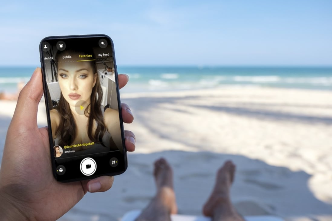 Users of trending social media app BeReal must take a photo and post it within a two-minute window, prompted by the app, before they can see other people’s pictures. Photo: Shutterstock