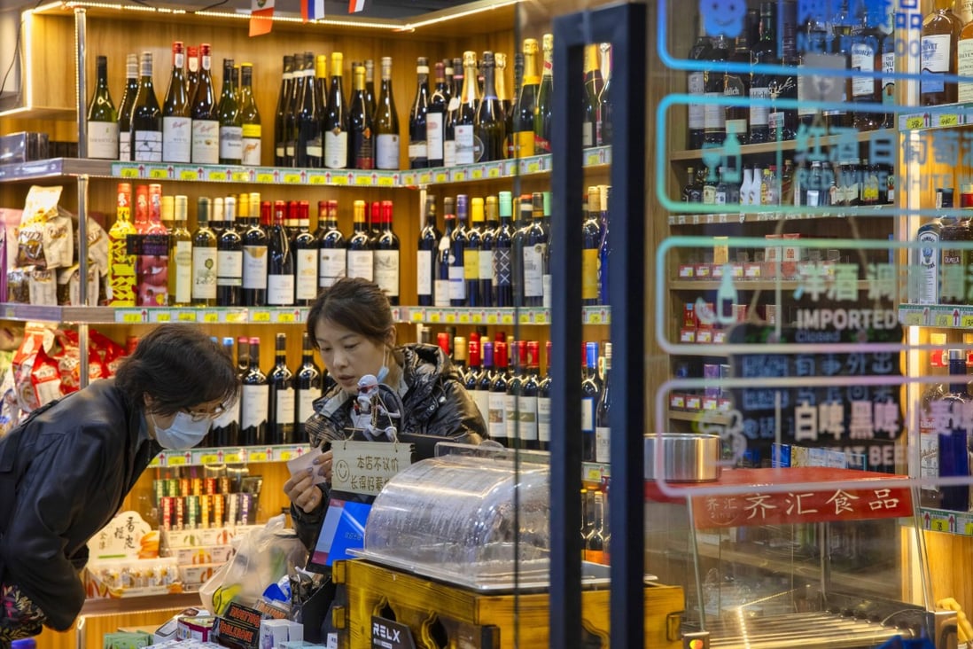 Exports to China, including Hong Kong and Macau, fell by 74 per cent to A$206 million, after Beijing imposed duties of between 116.2 per cent and 218.4 per cent on its wines in containers of up to two litres – in March last year. Photo: EPA-EFE