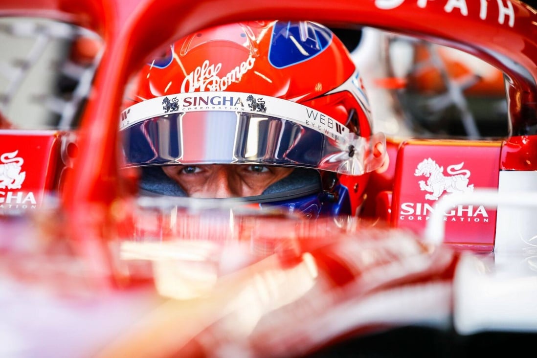 Robert Kubica was back behind the wheel for Alfa Romeo during the French Grand Prix. Photo: Alfa Romeo
