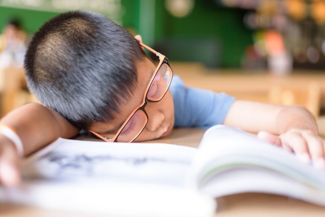 Children who seem distracted in class may simply be exhausted because of breathing difficulties at night. Photo: Shutterstock