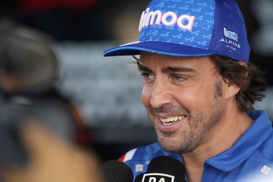 Fernando Alonso has announced he will join Aston Martin next season. Photo: AP