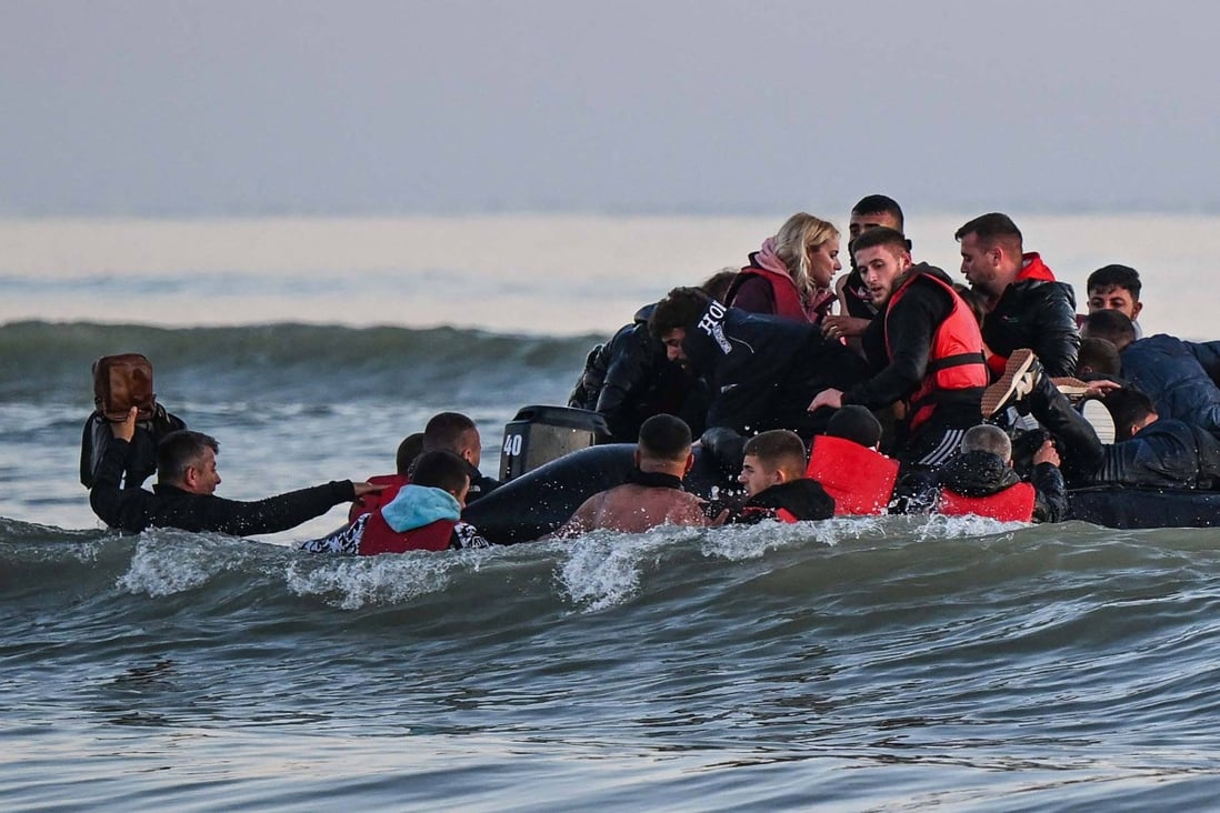 Almost 700 migrants crossed the English Channel to reach British shores in a single day, a record for the year so far the Ministry of Defence (MoD) said. Photo: AFP/File