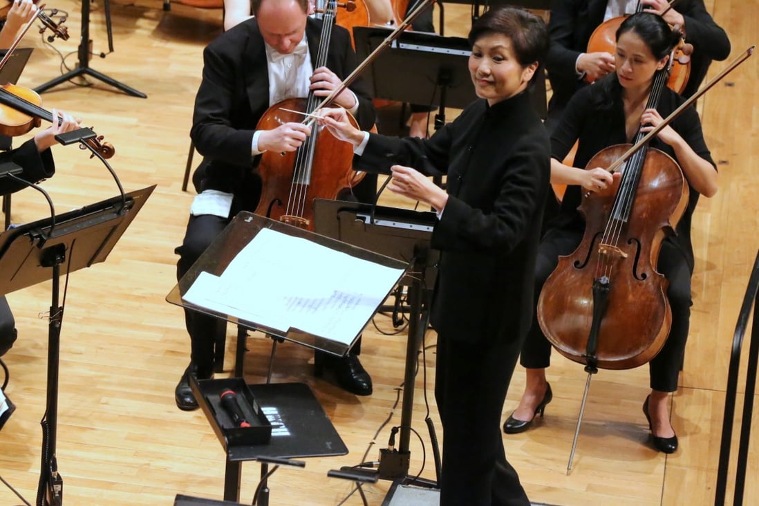 Yip Wing-sie is the music director Emeritus of the Hong Kong Sinfonietta. She will guide the audience through a selection of classical music accompanied by art during two concerts called “Seeing Beyond the Sound & Notes”. Photo: Hong Kong Sinfonietta