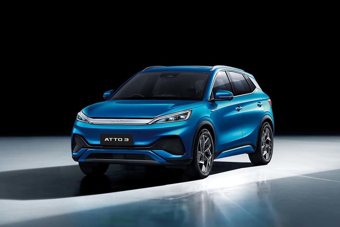 BYD will sell the Atto 3  compact SUV in Australia for between A$44,990 and A$47,990, equivalent to  US$31,089 and US$33,162. Photo: Handout