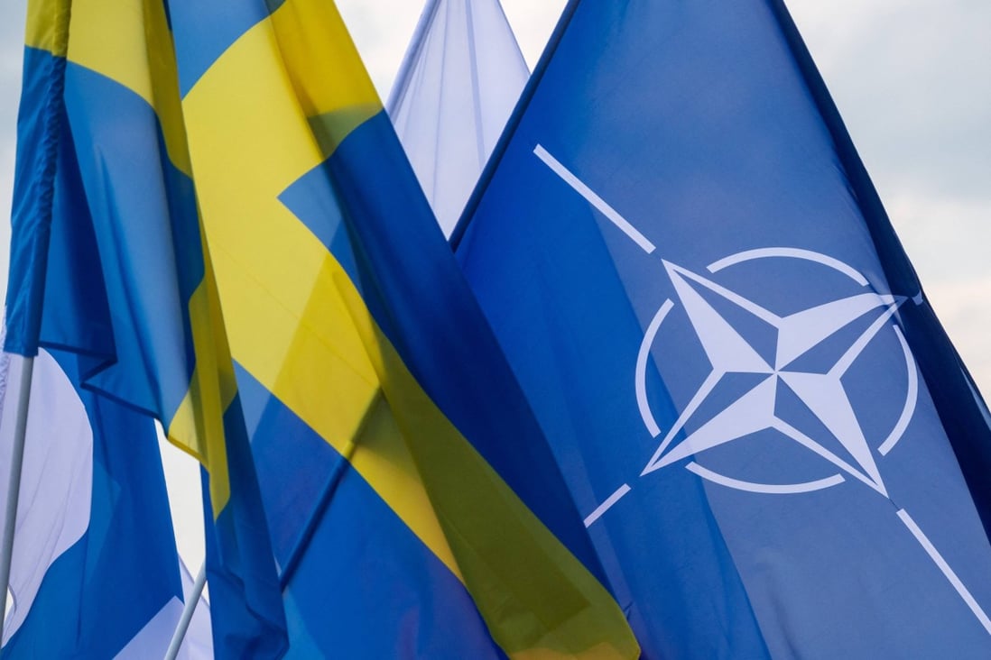 Sweden and Finland applied for Nato membership in response to the invasion of Ukraine by Russia, which has repeatedly warned both against joining the alliance. Photo: AFP
