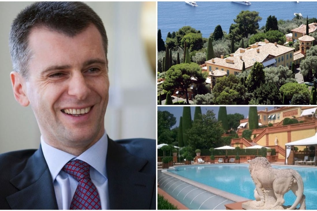 Russian billionaire Mikhail Prokhorov coveted the Villa La Leopolda in the French Riviera, and once tried to buy it – the deal didn’t go through, but he was still stuck with a US$50 million bill. Photos: @investing_and_business/Instagram, Luxurylaunches, AFP
