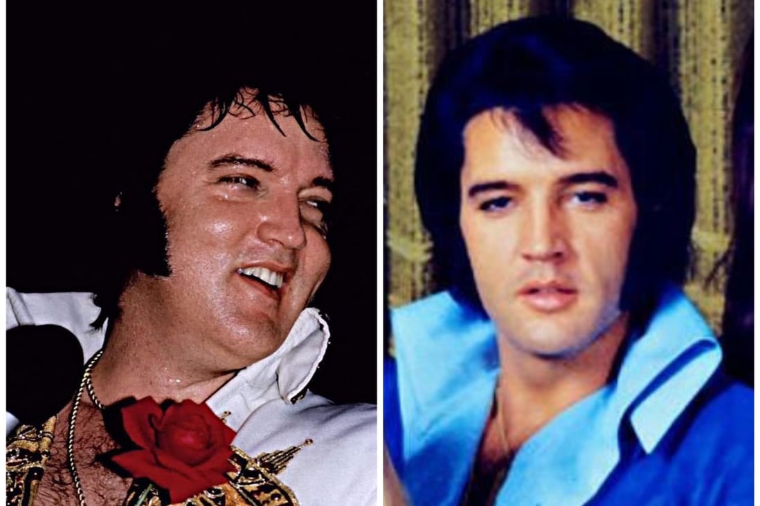 Investigating Elvis’ weight woes: how the King of Rock n’ Roll gained, and fought to lose, 80kg pounds during his last years. Photos: @elvispresleytcb_, @priscilla.presley_/Instagram