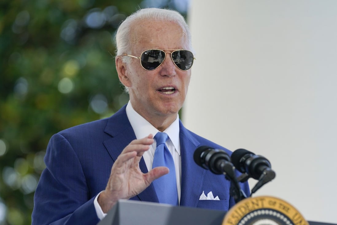 US President Joe Biden tested negative for Covid-19 on Saturday morning. Photo: AP