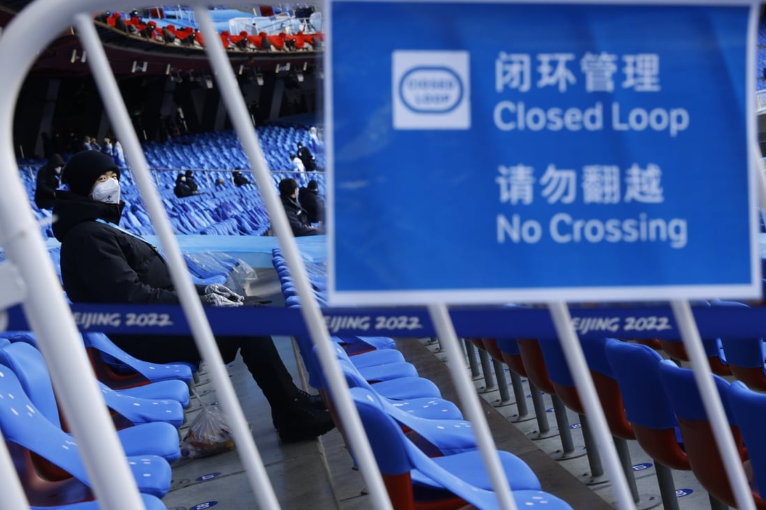 The “closed loop” used at the Beijing 2022 Winter Olympics offered a model for how Hong Kong could stage sporting events. Photo: EPA-EFE