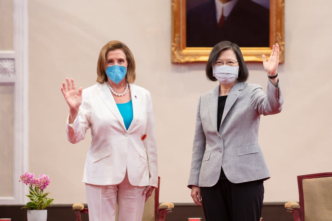 President Tsai Ing-wen and her Democratic Progressive Party are likely to benefit from Nancy Pelosi’s visit. Photo: Taiwan Presidential Palace/dpa