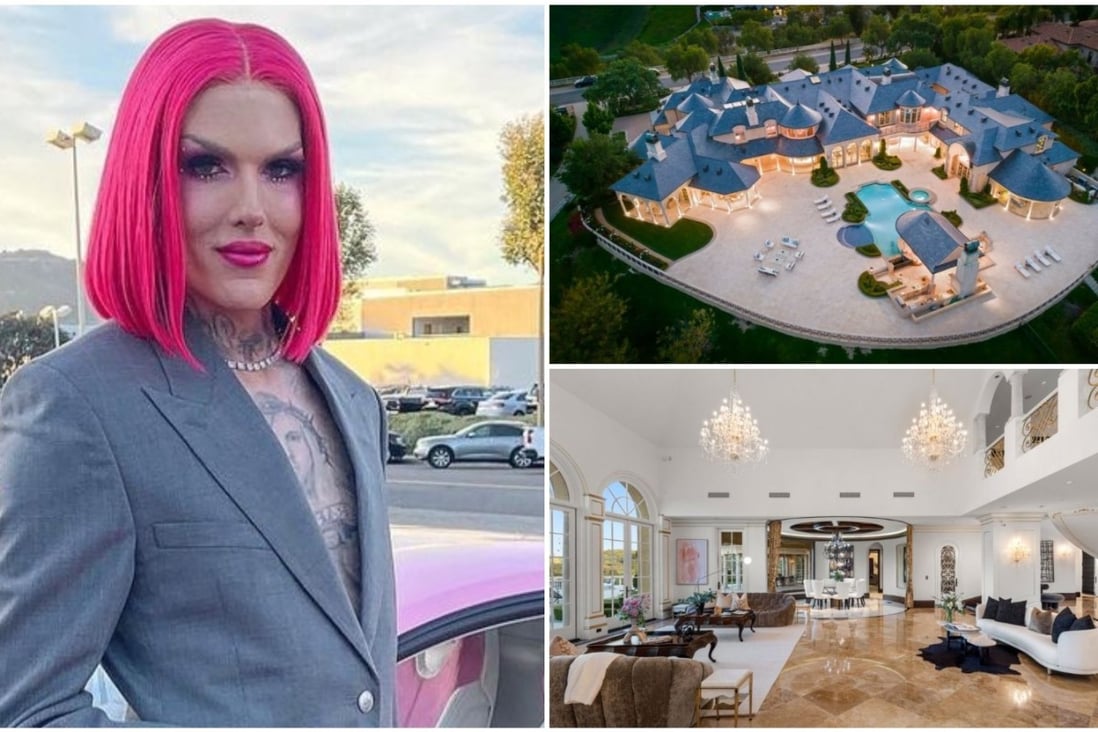 Jeffree Star’s Hidden Hills, Los Angeles mansion has just been sold for US$16.7 million. Photos: @jeffreestar/Instagram, Compass
