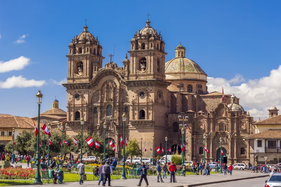 As beautiful as colonisers’ buildings are, such as the cathedral in the Plaza de Armas in Cusco, Peru, to use the  the term “colonial charm” glosses over the blood spilt and destruction wrought in their creation, a travel writer says. Photo: Shutterstock