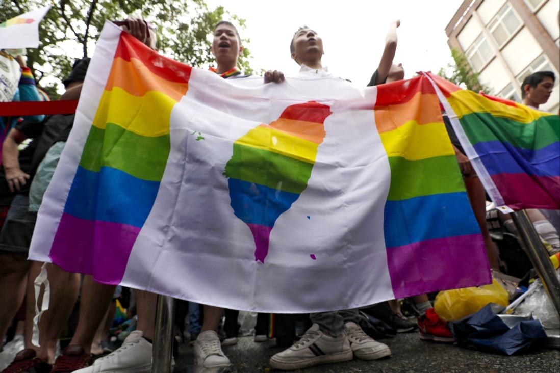 Taiwan, which legalised same-sex marriage in 2019, is proud of its reputation as a bastion of LGBTQ rights in Asia. Photo: EPA-EFE