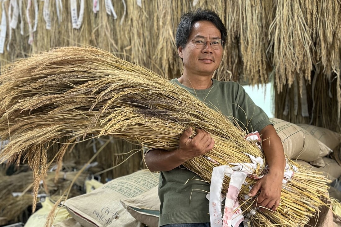 Lee Geun-yi, founder of Woobo Farm in South Korea, grows Korean heirloom rice. It is being revisited by chefs and breweries eager to harness the ingredient’s flavour potential, but will remain a niche product. Photo: Matthew C. Crawford