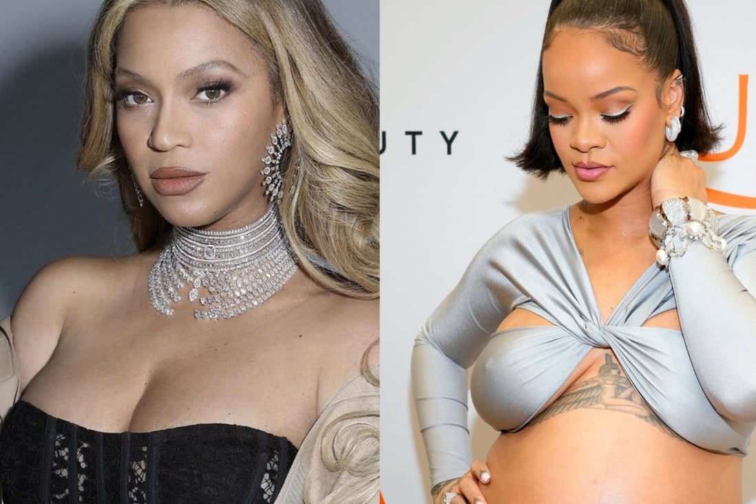 Beyoncé (left) and Rihanna in Messika jewellery. The company was founded 17 years ago by French jeweller Valérie Messika, who says her philosophy is :jewellery as fashion”. 