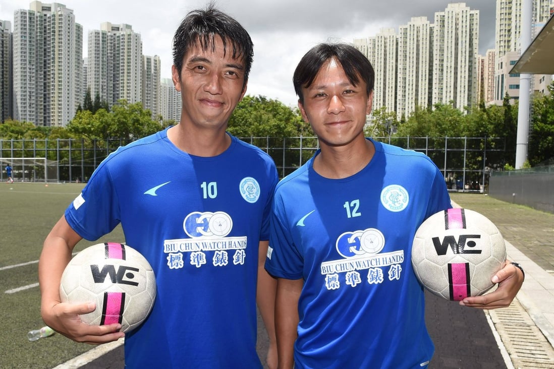 BC Rangers captain Lam Ka-wai (left) and vice captain Lo Kwan-yi. Photo: BC Rangers 