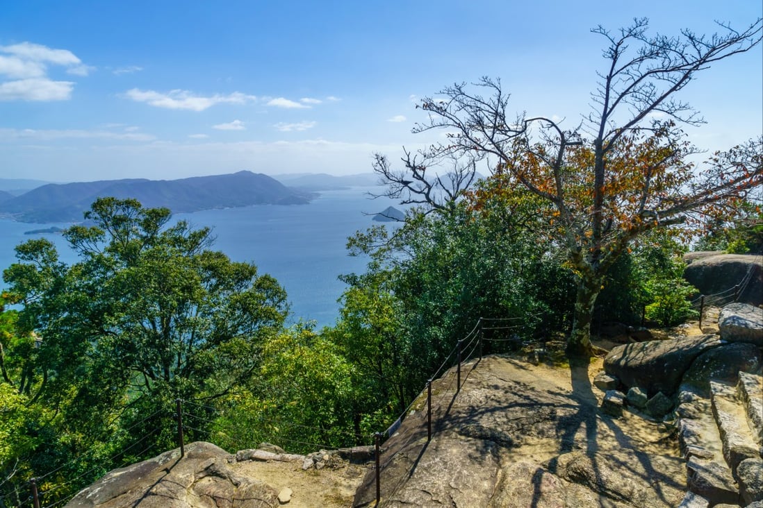View from the top of Mount Misen in Miyajima, Japan. Photo: Shutterstock