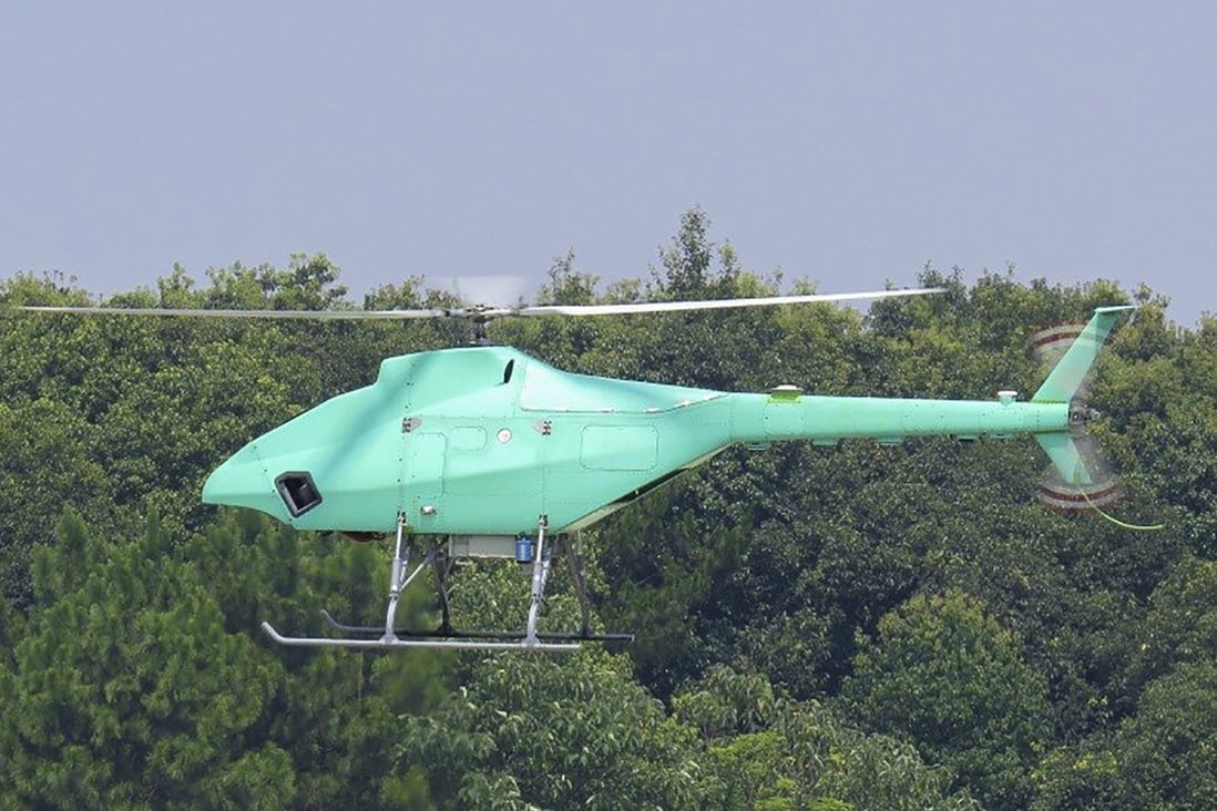 The AR-500CJ unmanned vehicle had a maiden flight in China’s eastern Jiangxi Province recently. It brings further diversity and versatility to China’s drone fleet. Photo: Handout