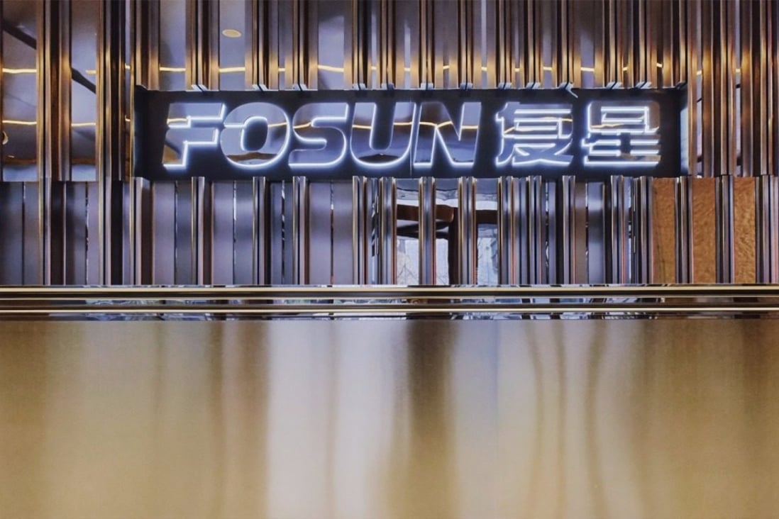 The company logo of Fosun group. Photo: Handout
