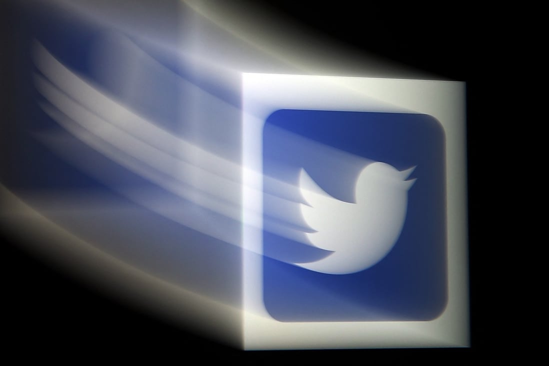 The Twitter logo seen on a mobile phone in this illustration picture taken on August 10, 2020, in Arlington, Virginia. Photo: AFP