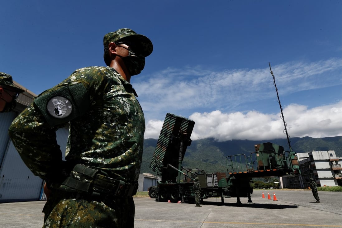 After weeks of Beijing’s military drills encircling the island, Taiwan’s Executive Yuan passed annual expenditure of US$90 billion for 2023. EPA-EFE
