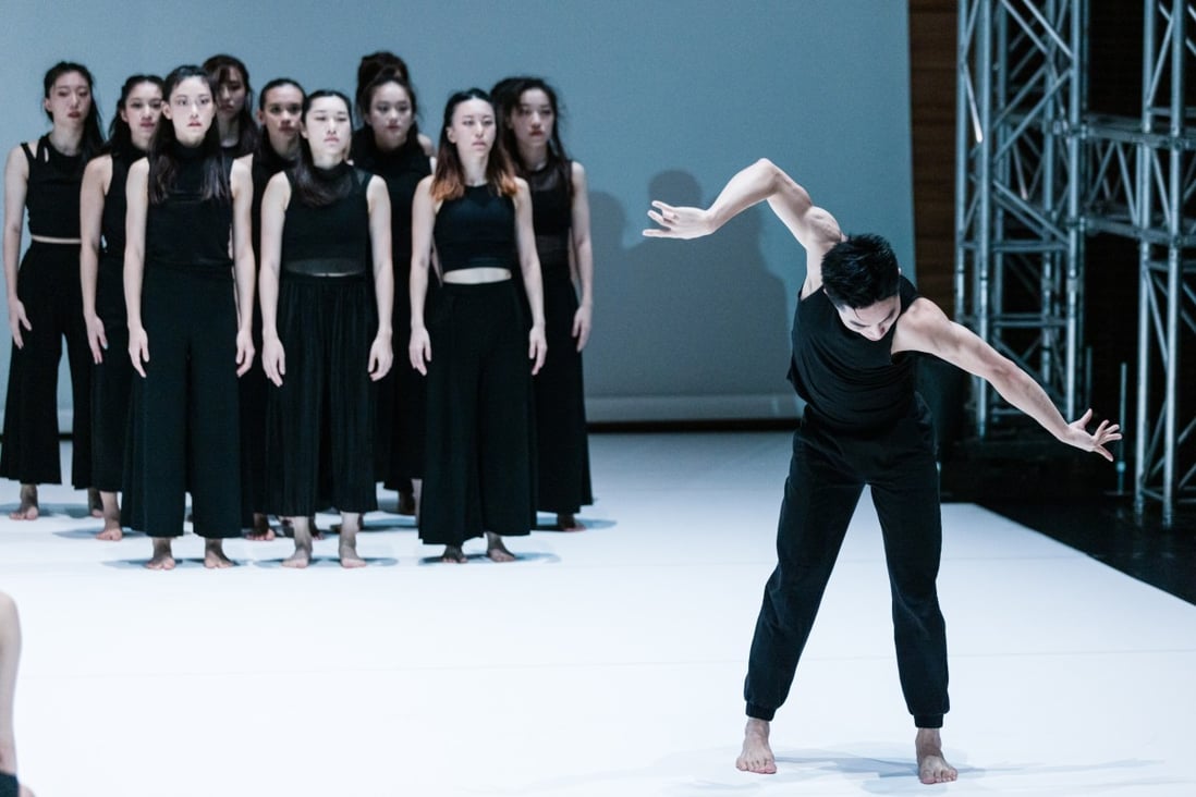 The Hong Kong premiere of Stephanie Lake’s “Colossus” performed by the Hong Kong Academy for Performing Arts’ dance school. Photo: Eric Hong