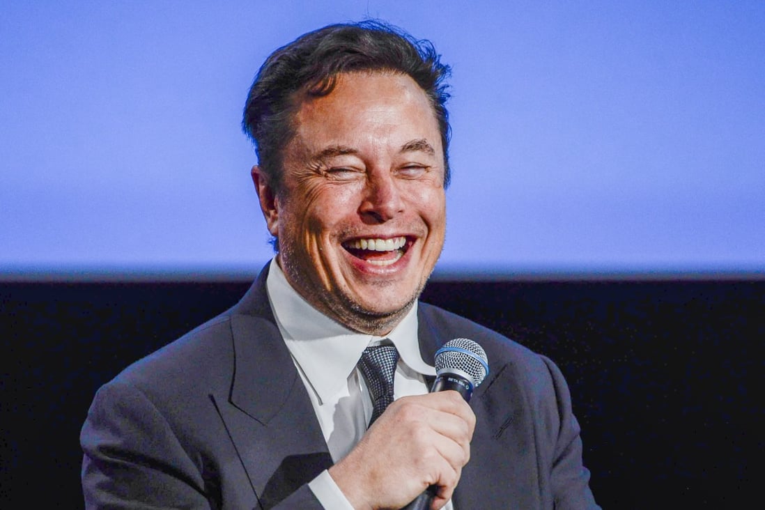 epa10144988 Tesla-founder Elon Musk attends a discussion forum at the Offshore Northern Seas (ONS) Conference, in Stavanger, Norway, on Monday. Photo: EPA-EFE