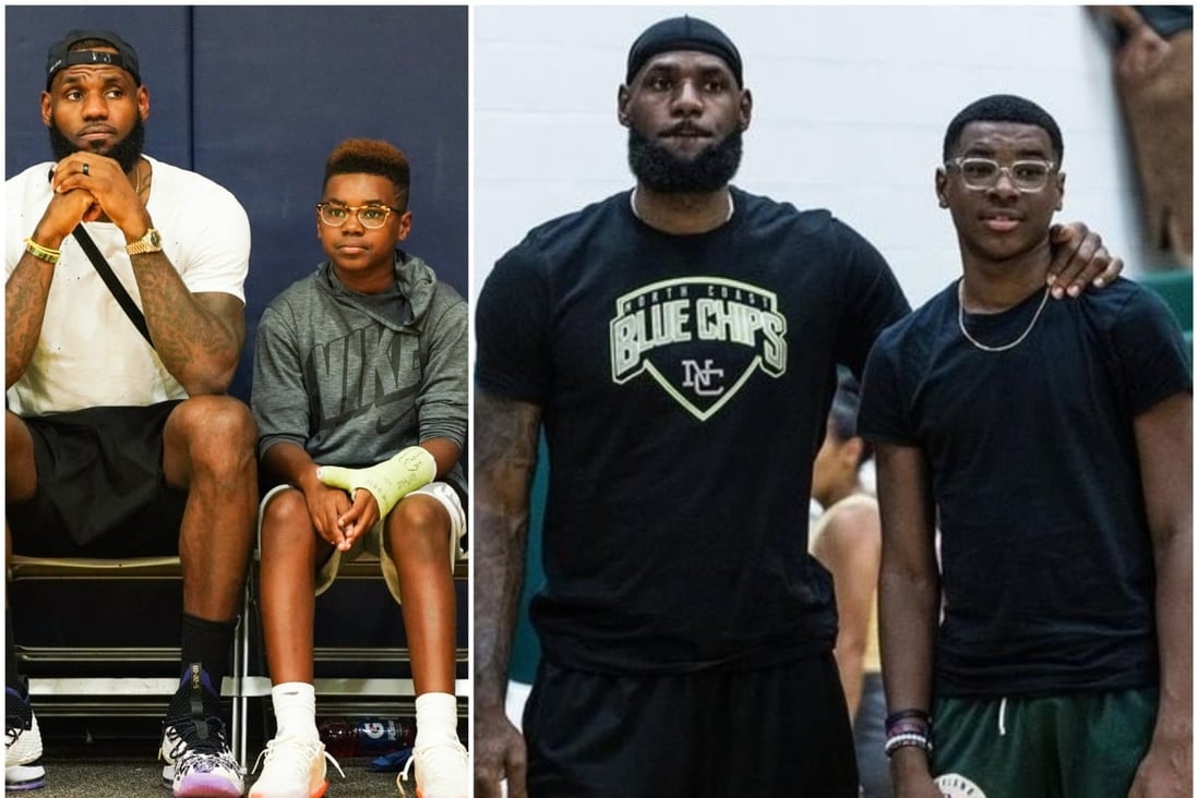 Who is Bryce Maximus James, LeBron James' 15-year-old son? His dad is a billionaire NBA legend but the TikToker turned heads too, with his growth spurt and basketball scholarship | South China