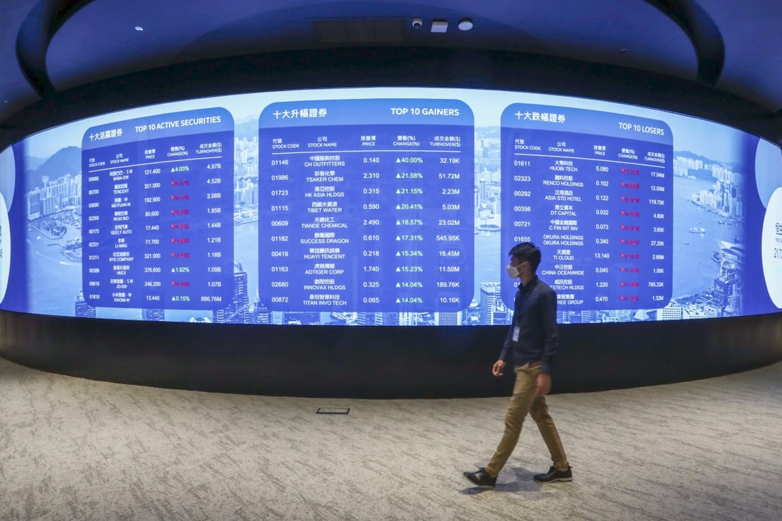 A file photo from July of Connect Hall at the Hong Kong exchange. Onewo’s IPO schedule could change as it is subject to market conditions. Photo: Jonathan Wong