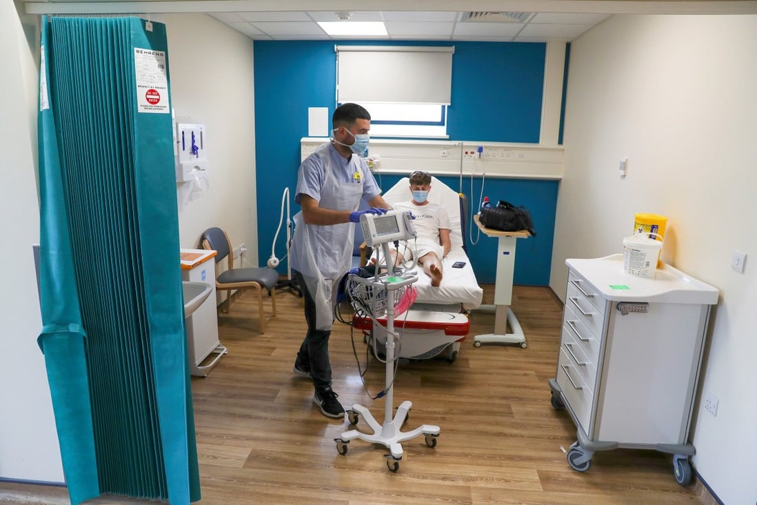 Britain’s NHS has long been plagued by chronic staff shortages and ambulance delays. File photo: AFP