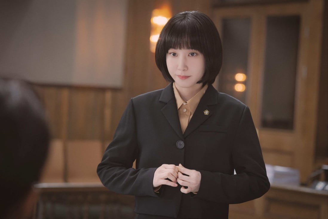 Park Eun-bin as autistic lawyer Woo Young-woo in Extraordinary Attorney Woo. The hit Netflix show has sparked a serious debate on autism in South Korea. Photo: AFP/Netflix 