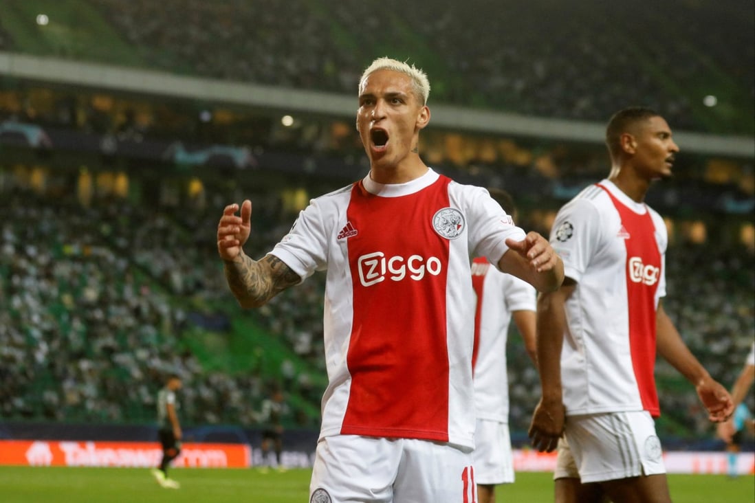 Manchester United finally completed the signing of Antony from Ajax on Thursday. Photo: Reuters