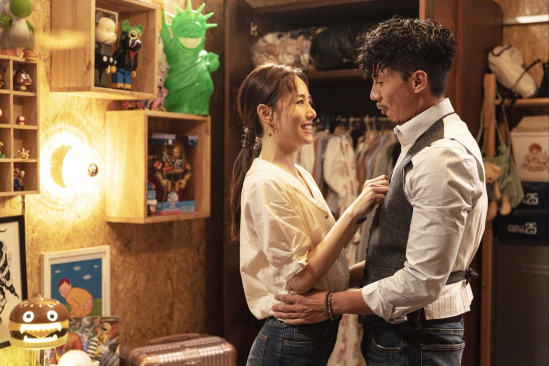 Stephy Tang (left) and Louis Cheung in a still from Table for Six.