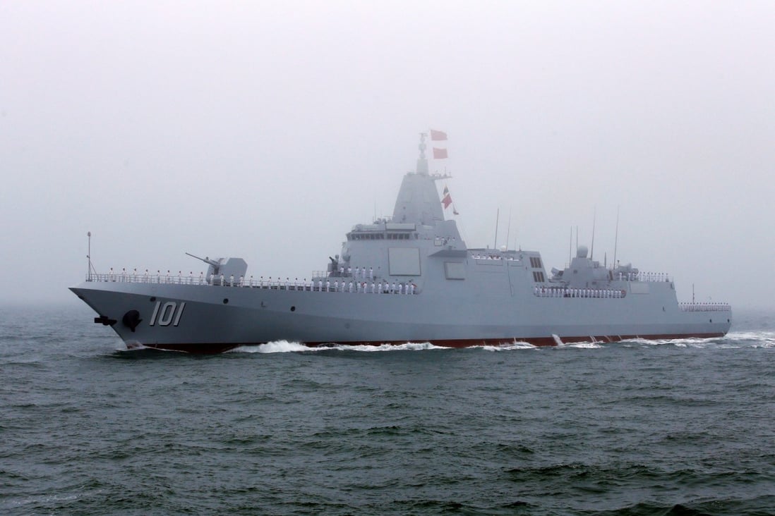 The 12,000-tonne Nanchang is China’s largest destroyer. Photo: Reuters