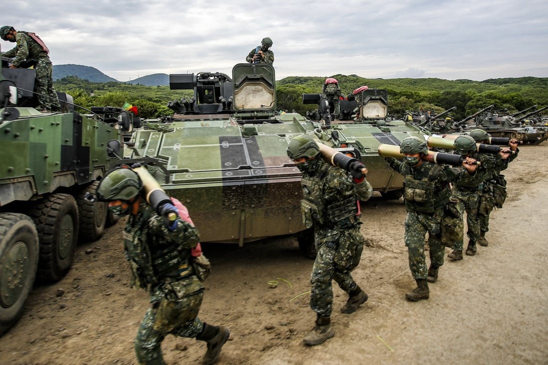 In face of sabre-rattling by mainland China, Taiwan military shows off ...