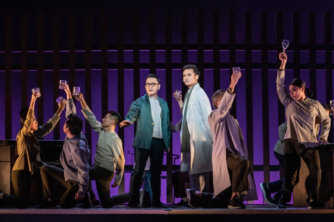 A scene from The Impossible Trial, on from September 9, 2022 at the Xiqu Centre in Hong Kong. The creators of the musical hope to attract audiences beyond typical theatregoers. Photo: West Kowloon Cultural District Authority