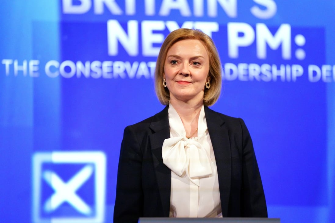 Conservative party leadership contender Liz Truss channels Margaret Thatcher on the campaign trail. Photo: Getty Images