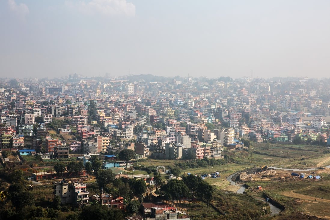 The railway would run from Gyirong county in China’s Tibet autonomous region to Nepal’s capital city Kathmandu (pictured). Photo: Bloomberg