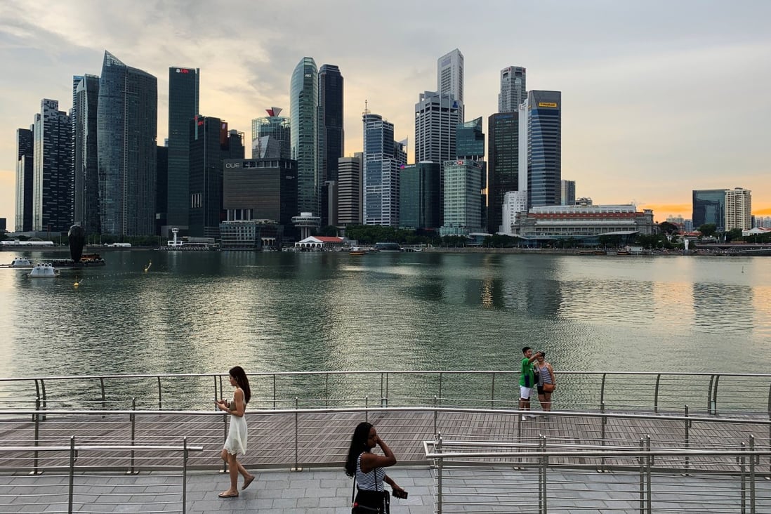 The skyline of Singapore’s central business district. Photo: Reuters