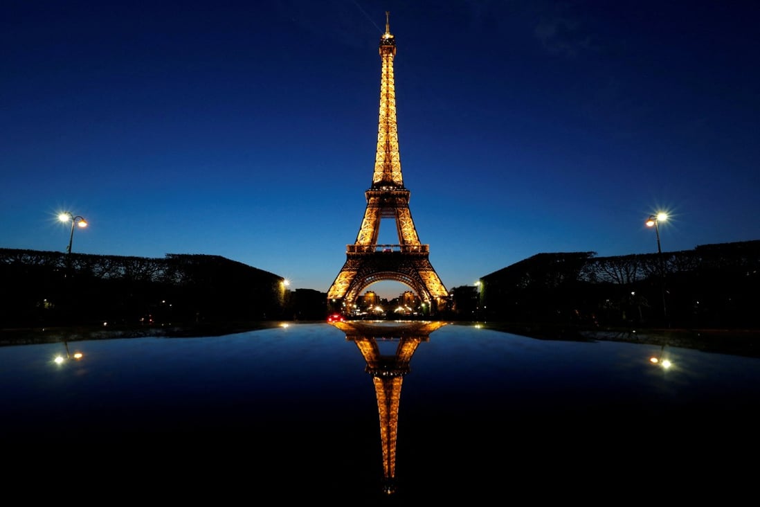 Paris will switch off the Eiffel Tower’s lights an hour earlier than normal. File photo: Reuters