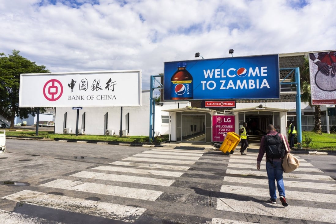 Zambia has borrowed heavily from China to fund infrastructure projects, including airports. Photo: Bloomberg