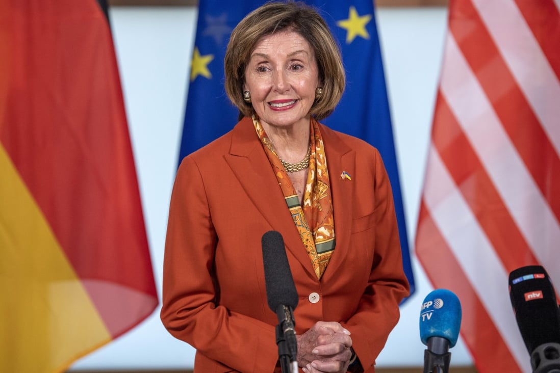 US House Speaker Nancy Pelosi arrived on Saturday in Armenia, days after the Caucasus country’s deadly border clashes with Azerbaijan jeopardised Western efforts to broker lasting peace between the arch foes. Photo: AP
