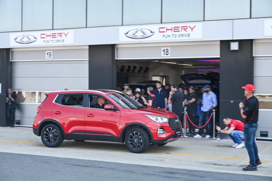 A Chery showroom in South Africa. Photo: Facebook