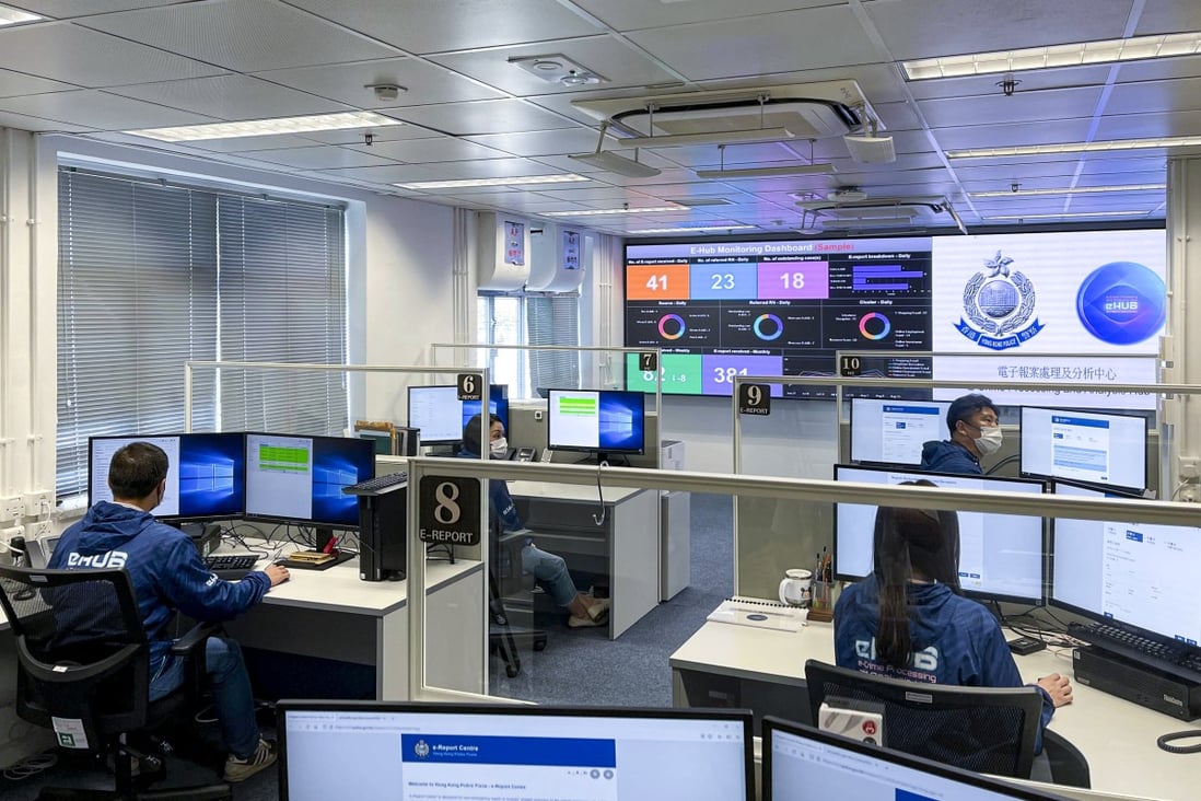 Police have upgraded their reporting capabilities to combat a rise in cybercrime. Photo: Oscar Liu