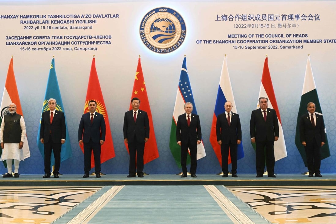 Xi Jinping attended the Shanghai Cooperation Organisation summit, where he met with Russian counterpart Vladimir Putin. Photo: AFP
