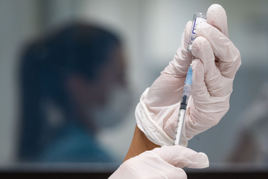 Fosun Pharma, which distributes the BioNTech vaccine in Hong Kong, has provided clinical data on jabs for children to the city’s health authorities. Photo: dpa